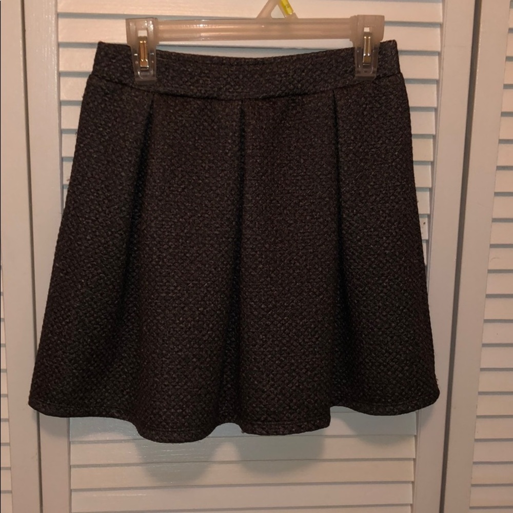 silver skirt